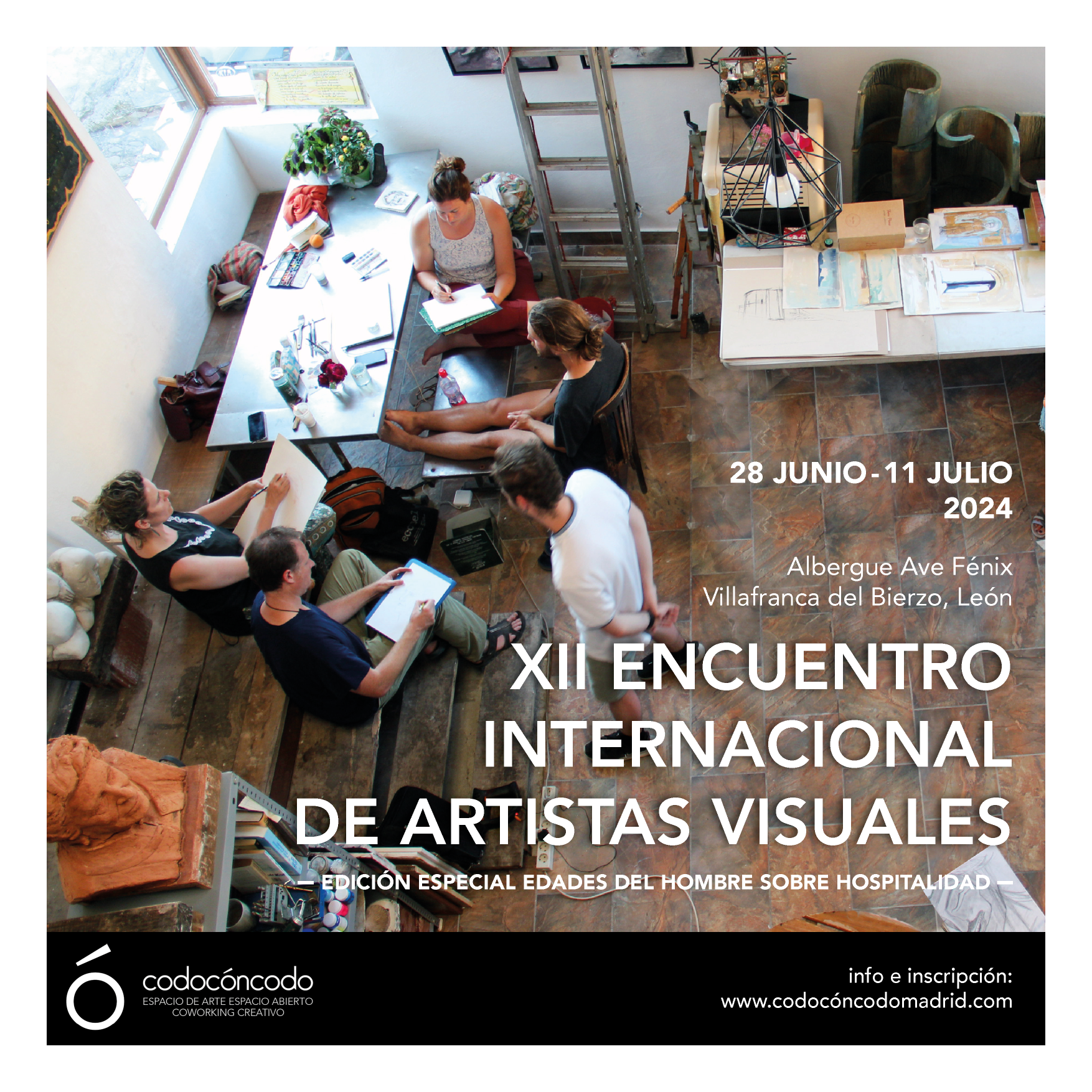 cartel XII encuentro artistas 2024_5